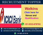 ICICI Walkins for Freshers at Hyderabad