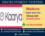 Kaarya Walkins for Freshers at Hyderabad