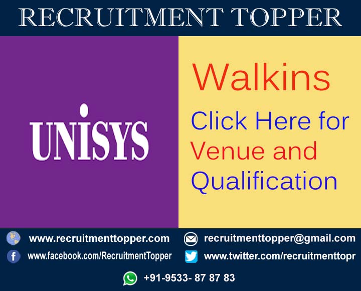 unisys-walkins-freshers-exp