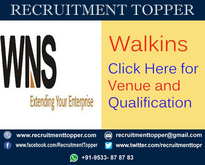 wns-hiring-for-freshers