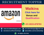 Amazon Walkins for Freshers at Bangalore