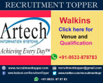 Artech Infossystems Walkins for Freshers at Noida