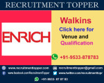 Enrich Walkins for Experienced at Hyderabad