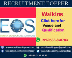 EOS Globe Pvt Ltd for Freshers at Bengalore