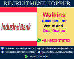 IndusInd Bank Walkins for Experienced at Hyderabad