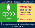 Oppo Mobiles walkins for Freshers at Noida