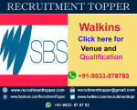 S B S Walkins for Freshers at Chennai