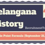 Telangana History The Six Point Formula (September 21, 1973)