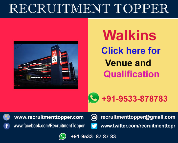 airtel-walkins-freshers-bangalore