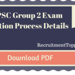 APPSC Group 2 Exam Selection Process Details