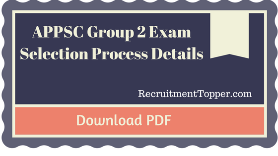 appsc-group-2-exam-selection-process-details