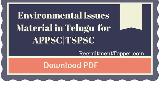 appsc-tspsc-group-2-paper-i-environmental-issues-material-in-telugu-download-pdf