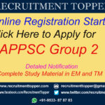 How to Apply for APPSC Group 2