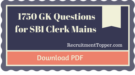 Sbi Clerical Exam Questions And Answers Pdf