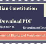 Indian Constitution | Fundamental Rights and Fundamental Duties Download PDF