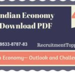 Indian Economy | Indian Economy— Outlook and Challenges Download PDF
