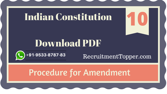 procedure-for-amendment