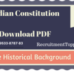 Indian Constitution | The Historical Background Download PDF