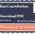 Indian Constitution | The Philosophy of the Constitution Download PDF
