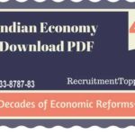 Indian Economy | Two Decades of Economic Reforms—India Download PDF