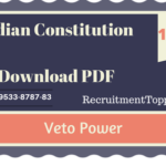 Governors Power of veto | Indian Constitution Download PDF