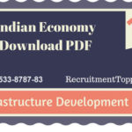 Indian Economy | Infrastructure Development Download PDF