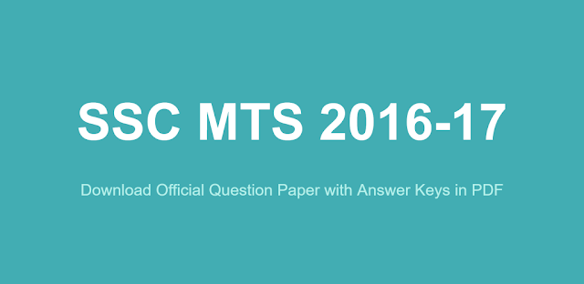 ssc-mts-2016-question-paper-with-answer-key-download-pdf